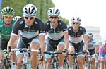 Frank Schleck pendant la derni�re �tape du Tour de France 2011